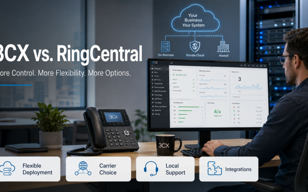 Top Reasons to Choose 3CX Over RingCentral for Your Business
